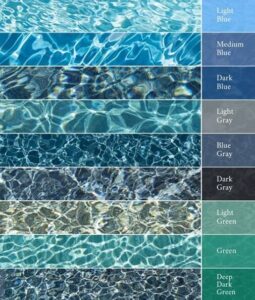 pool water shades  